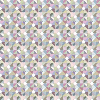 Soyut geometrik şablonun vektör çizimi