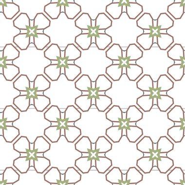 Modern geometrik vektör tasarımı, kusursuz desen çizimi