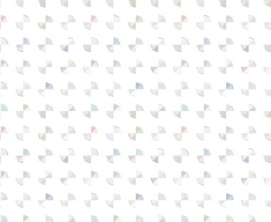 Oval geometrik şekiller görüntü ile Dikişsiz soyut desen