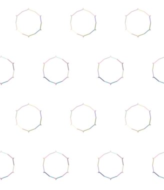 Modern geometrik vektör tasarımı, kusursuz desen çizimi