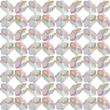 Soyut geometrik şablonun vektör çizimi