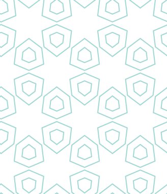 Modern geometrik vektör tasarımı, kusursuz desen çizimi