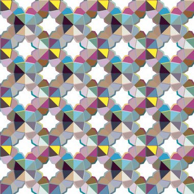 vektör içindeki soyut geometrik desen arkaplanı