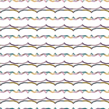 Modern geometrik vektör tasarımı, kusursuz desen çizimi