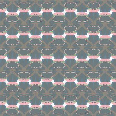 Soyut geometrik şablonun vektör çizimi