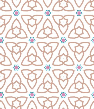 Soyut geometrik şablonun vektör çizimi