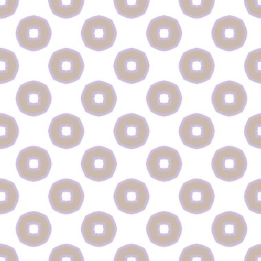 Modern geometrik vektör tasarımı, kusursuz desen çizimi