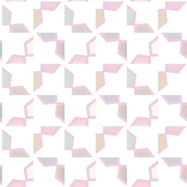 Seamless Pattern Hearts Endless Background Vector Illustration — Stock Vector
