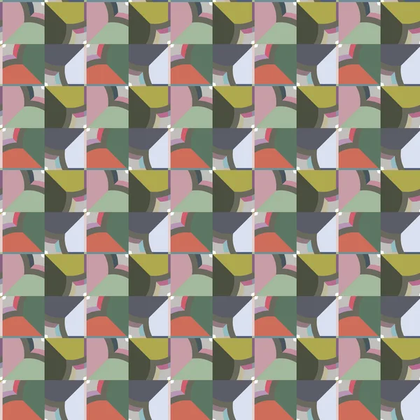抽象的な形の背景パターンのベクトル図 — ストックベクタ