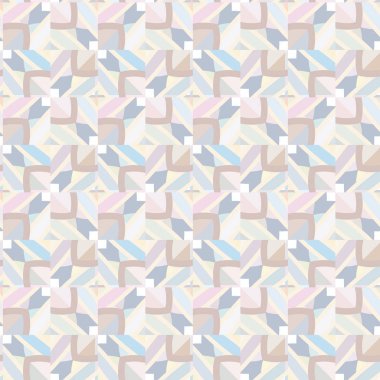 Soyut geometrik şablonun vektör çizimi