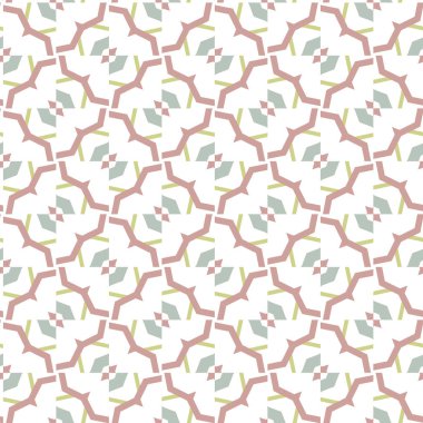 Modern geometrik vektör tasarımı, kusursuz desen çizimi