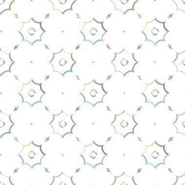 Soyut geometrik şablonun vektör çizimi