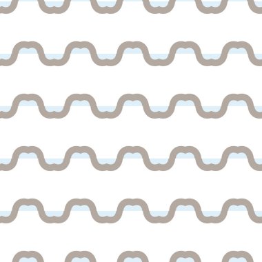 Modern geometrik vektör tasarımı, kusursuz desen çizimi