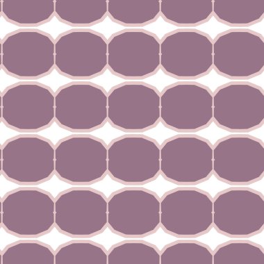 Oval geometrik şekiller görüntü ile Dikişsiz soyut desen