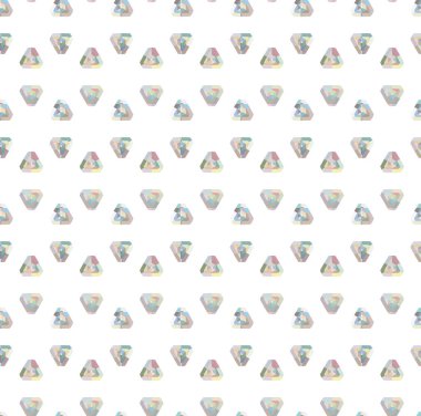 Kalpleri olan kusursuz bir model. Sonsuz geçmiş. vektör illüstrasyonu