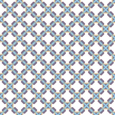 Soyut geometrik şablonun vektör çizimi