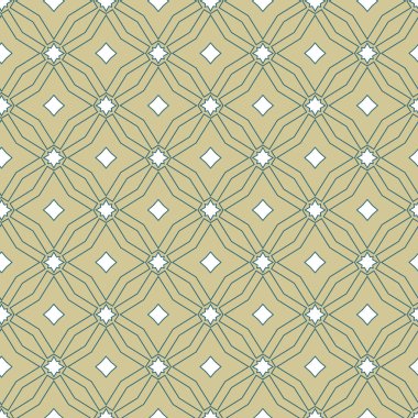 Modern geometrik vektör tasarımı, kusursuz desen çizimi