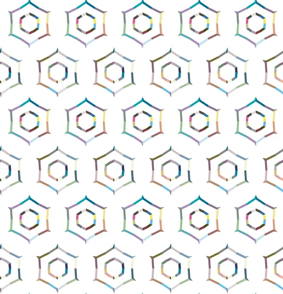 抽象的な形の背景パターンのベクトル図 — ストックベクタ