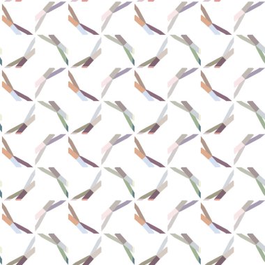 Soyut geometrik şablonun vektör çizimi