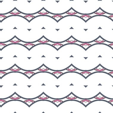 Soyut geometrik şablonun vektör çizimi