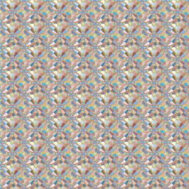 Soyut geometrik şablonun vektör çizimi