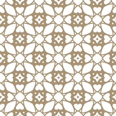 Soyut geometrik şablonun vektör çizimi