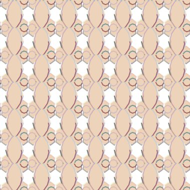 Modern geometrik vektör tasarımı, kusursuz desen çizimi