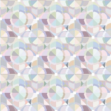 Soyut geometrik şablonun vektör çizimi