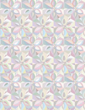 Soyut geometrik şablonun vektör çizimi