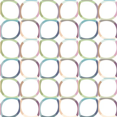 Soyut geometrik şablonun vektör çizimi