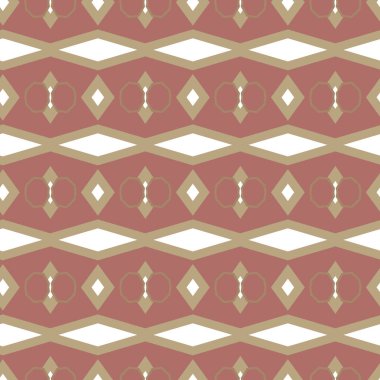 Kalpleri olan kusursuz bir model. Sonsuz geçmiş. vektör illüstrasyonu