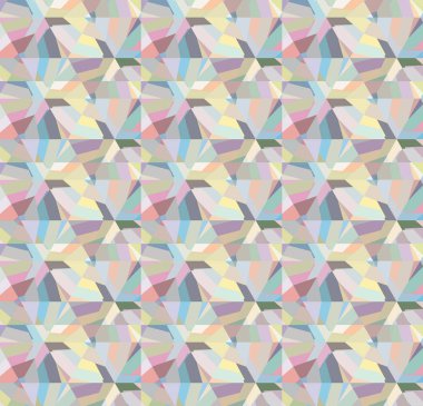 Soyut geometrik şablonun vektör çizimi