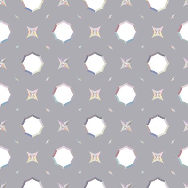 Soyut geometrik şablonun vektör çizimi