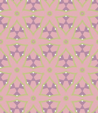 Soyut geometrik şablonun vektör çizimi