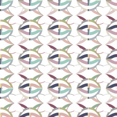 Soyut geometrik şablonun vektör çizimi