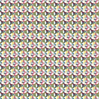 Soyut geometrik şablonun vektör çizimi