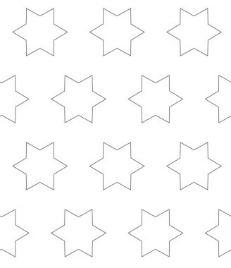 Soyut geometrik şablonun vektör çizimi