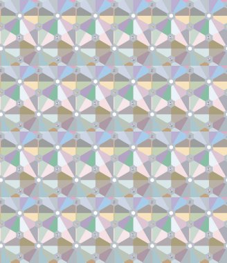 Modern geometrik vektör tasarımı, kusursuz desen çizimi