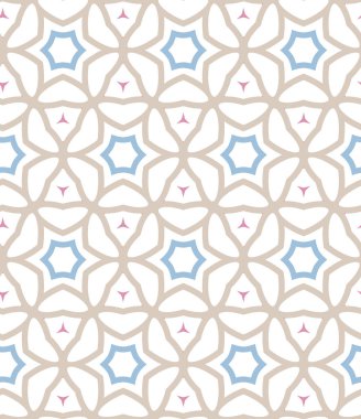 Soyut geometrik şablonun vektör çizimi