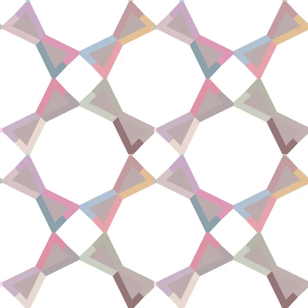 Modern Geometrisch Vectorontwerp Naadloze Patroonillustratie — Stockvector