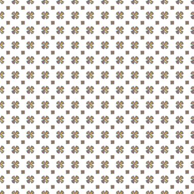 Oval geometrik şekiller görüntü ile Dikişsiz soyut desen