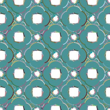 Soyut geometrik şablonun vektör çizimi