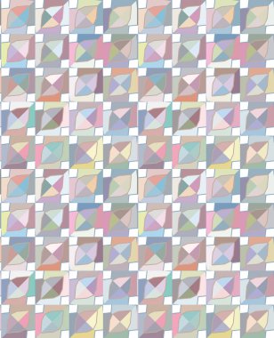 Soyut geometrik şablonun vektör çizimi