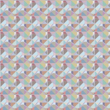 soyut kaleydoskop kumaş dikişsiz arkaplan, vektör illüstrasyonu 