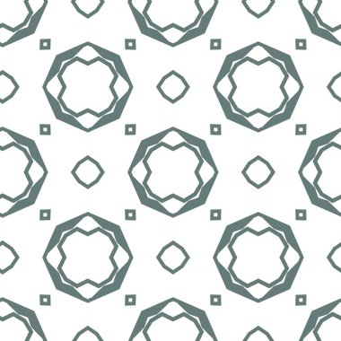Geometrik şekilli kusursuz desen vektör çizimi