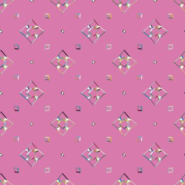 Soyut geometrik şablonun vektör çizimi