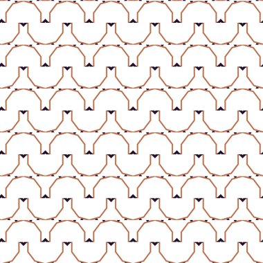 Geometrik şekilli kusursuz desen vektör çizimi