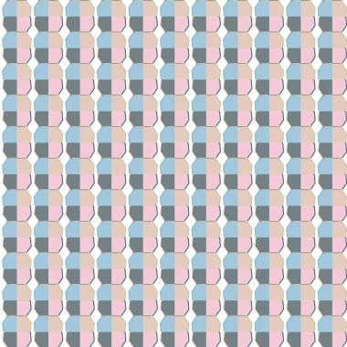 Soyut geometrik şablonun vektör çizimi