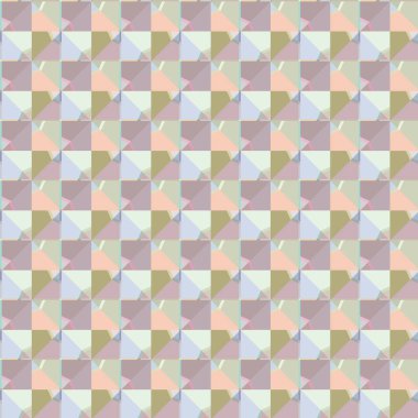 Geometrik şekilli kusursuz desen vektör çizimi