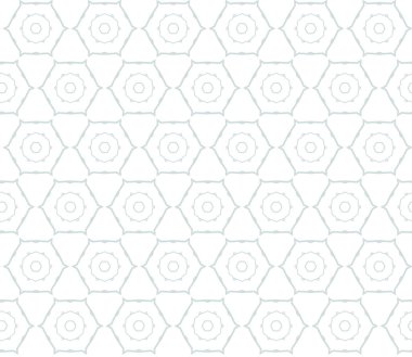 Geometrik şekilli kusursuz desen vektör çizimi